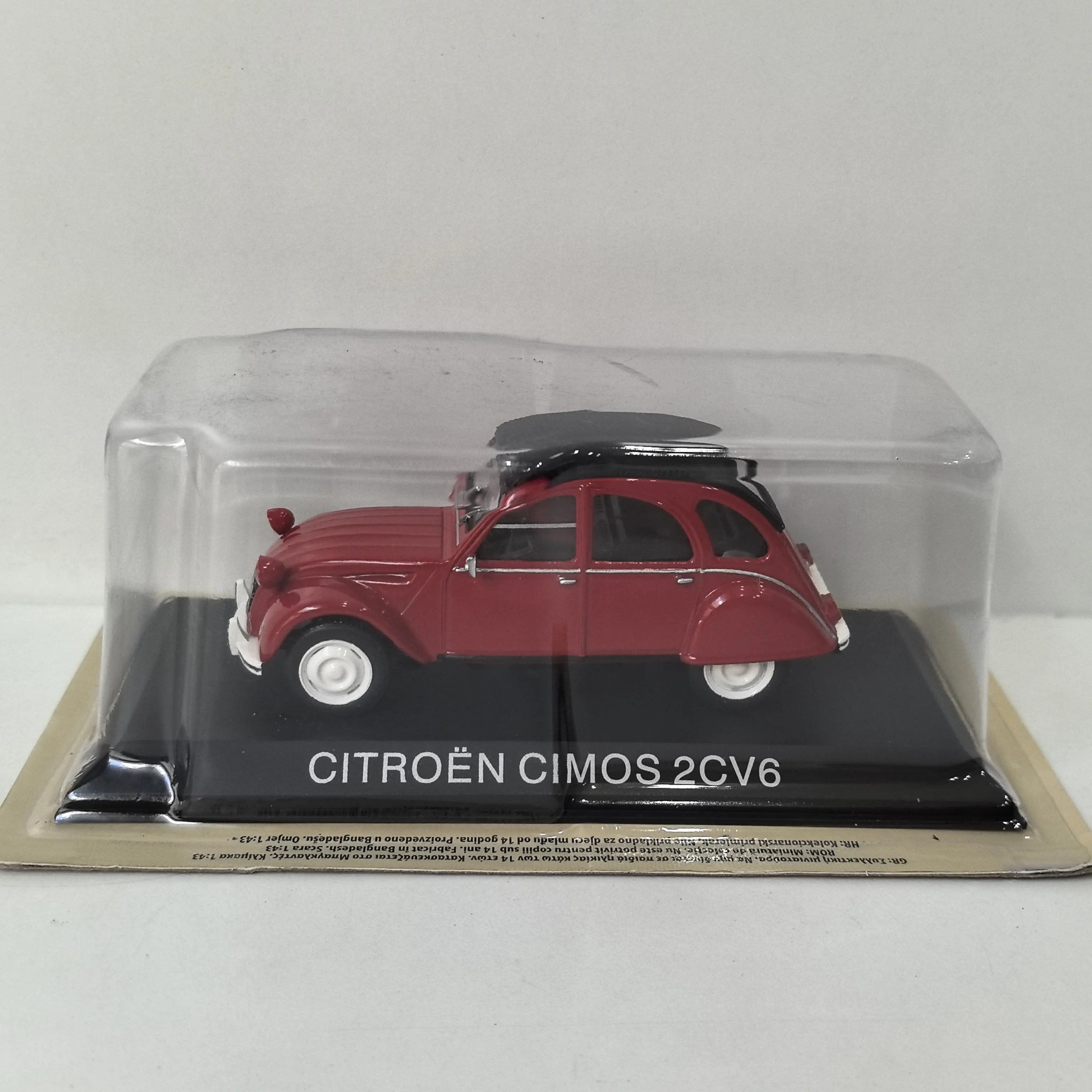 Модель автомобиля CITROEN CIMOS 2CV6 из литого металла, масштаб 1:43, от Diecast DEA (art.: 3920dd1687d0f) - 3920dd1687d0f
