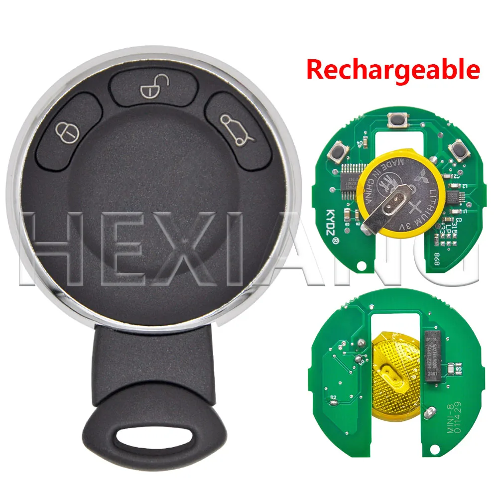 

HE KR55WK49333 ID46 чип 315LP/315/434,2/868 МГц с наклейкой автомобильный дистанционный ключ для BMW MINI Cooper One/D/S Contryman Clubman Cabrio