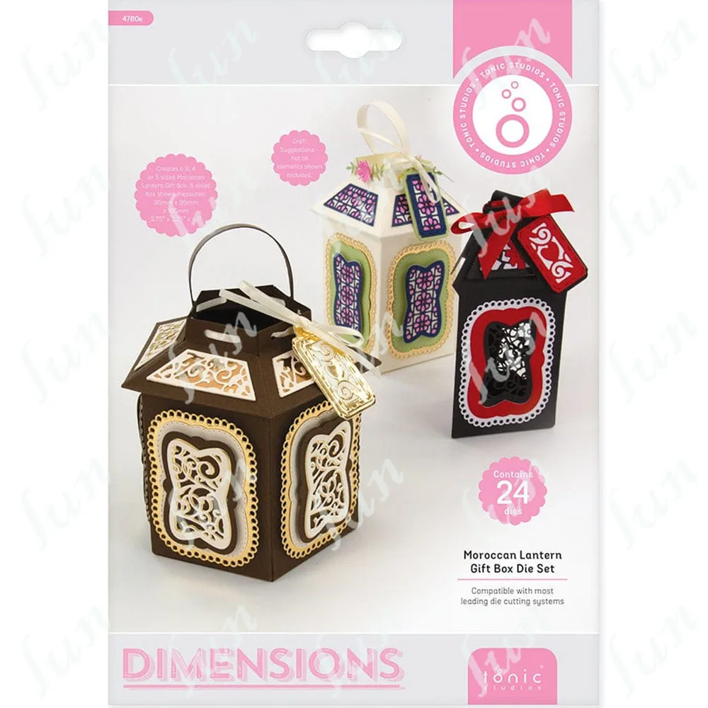 

3D Embossing Folders Die Cuts Moroccan Lantern Set Metal Cutting Dies Scrapbooking Diy Punching Stencils Craft Supplies