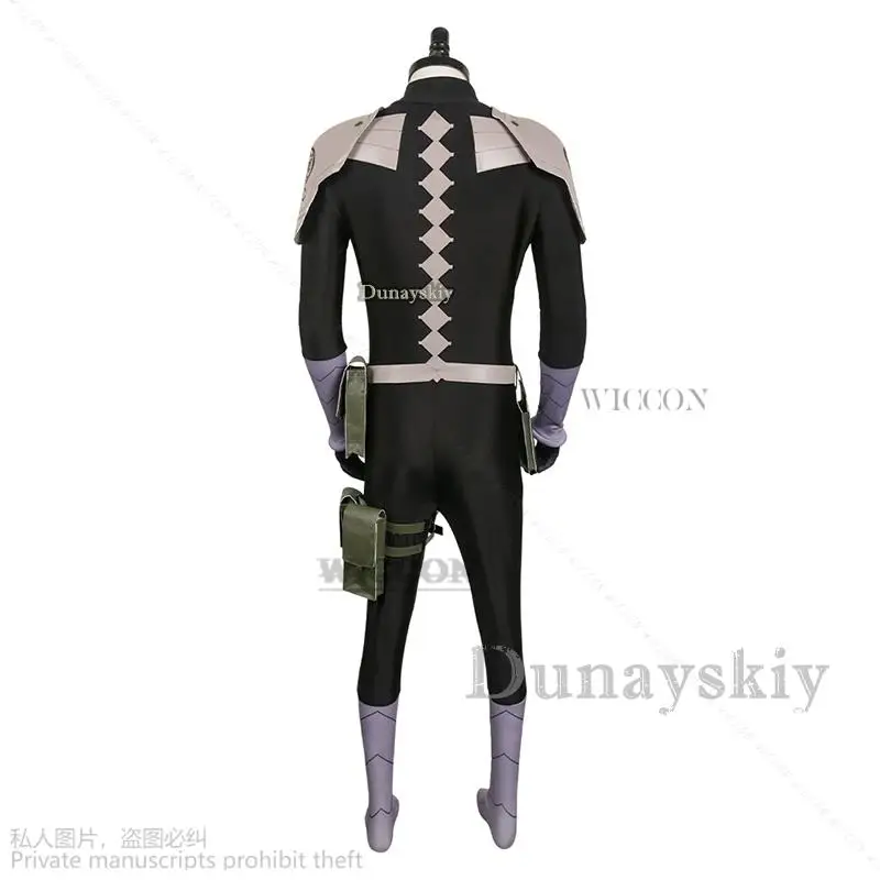 Костюм для косплея Kaiju No.8 из аниме Игра одежда униформа боевое платье комбинезон