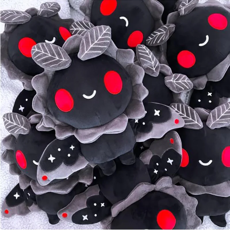 Juguetes de Peluche de Mothman para niños, peluches de murciélago oscuro espeluznante, película de Anime, regalo Kawaii, 30cm