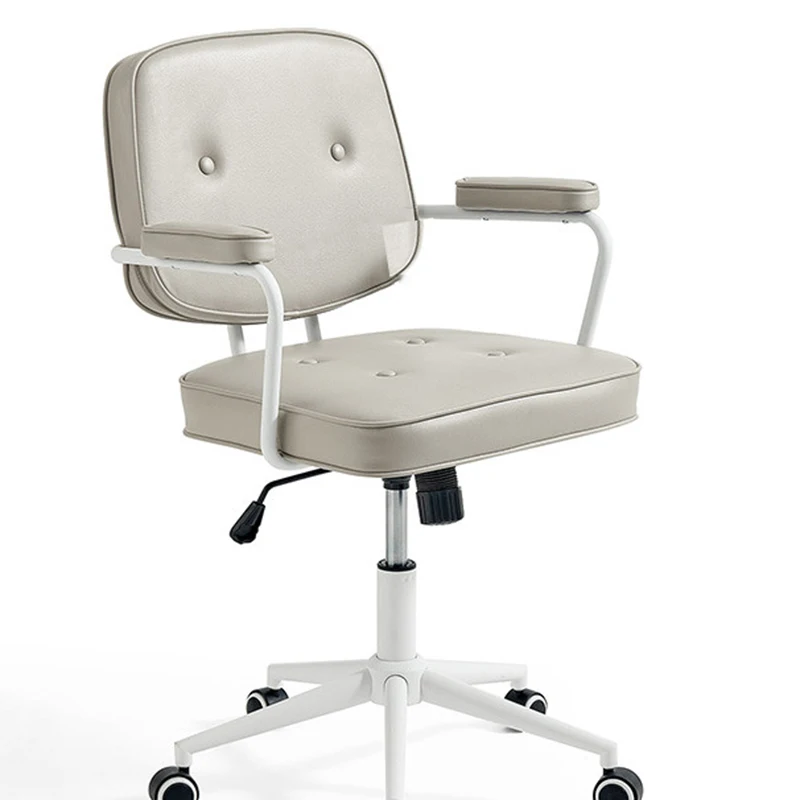 Офисное кресло с поддержкой спинки, офисный стул, скандинавский поворотный офисный стул для молодежи, офисный стул для конференций в сканди...