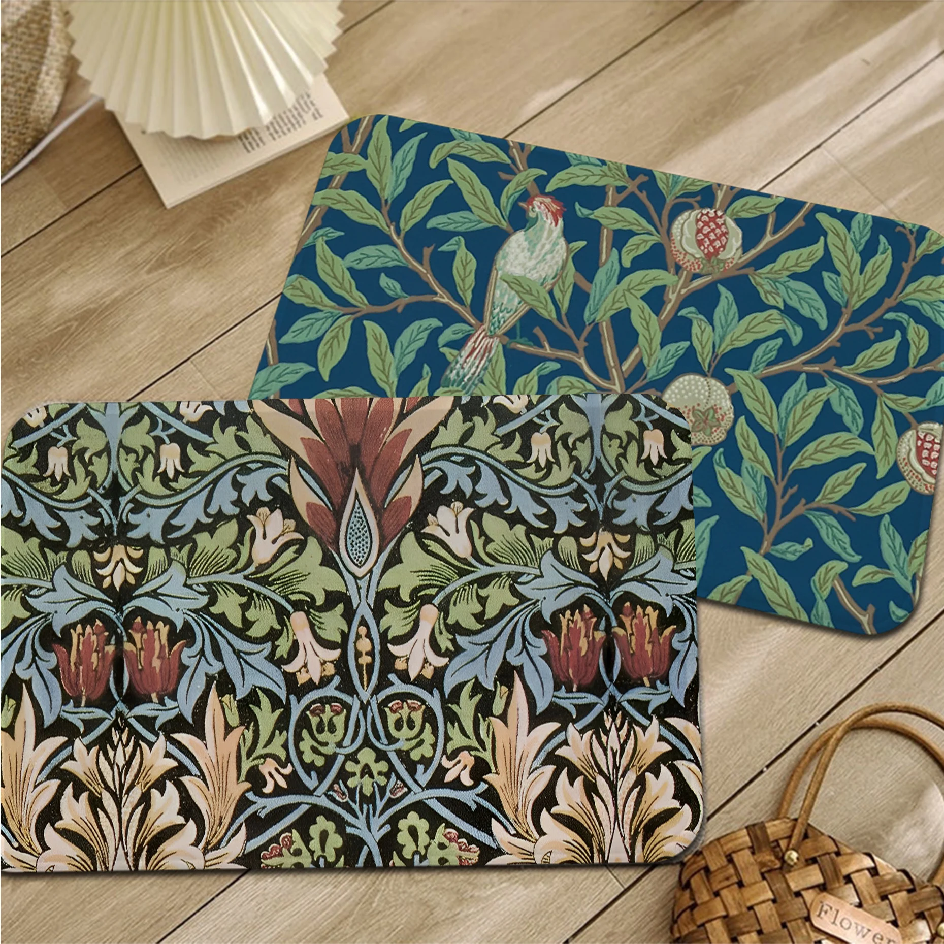 

William Morris Strawberry Thief Kitchen Mat Cheaper Anti-slip Modern Living Room Balcony Printed Modern Home Decor