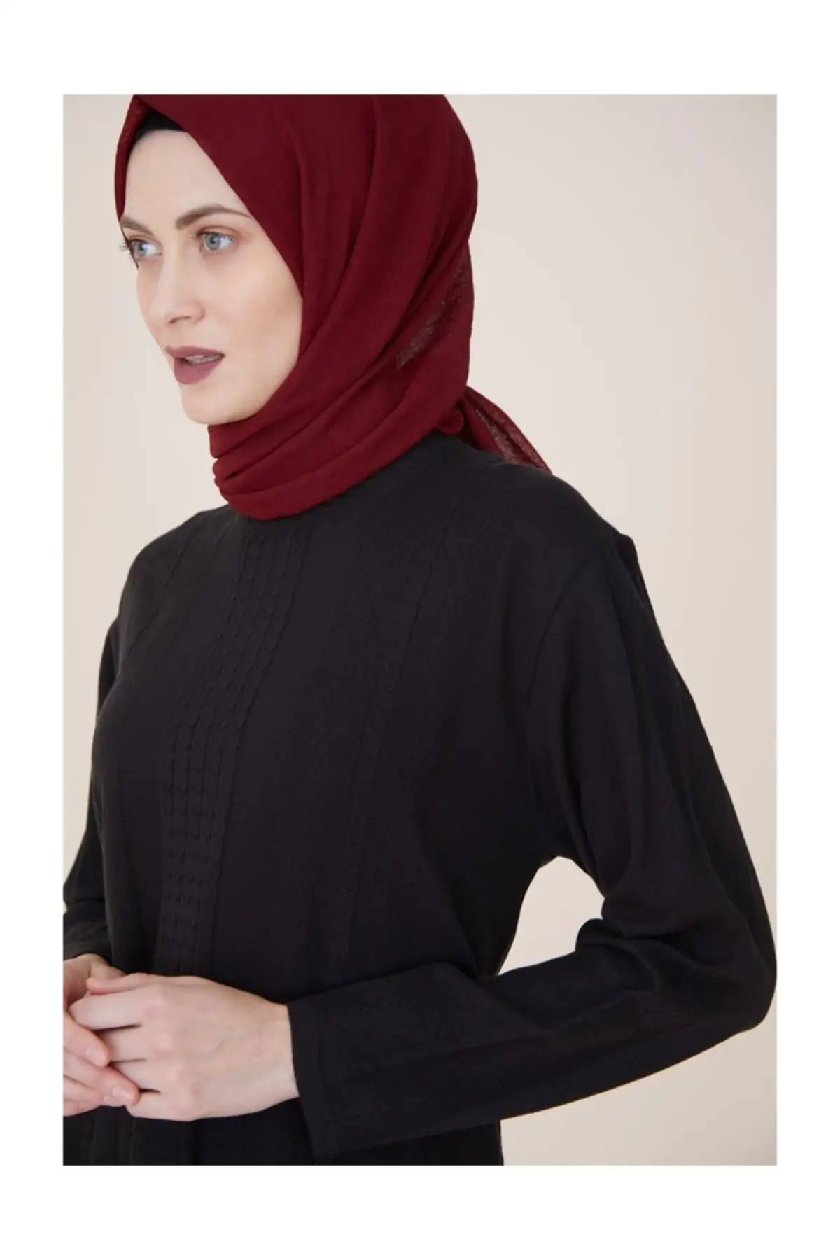 

Knitted Sweater Women Muslim Sweater