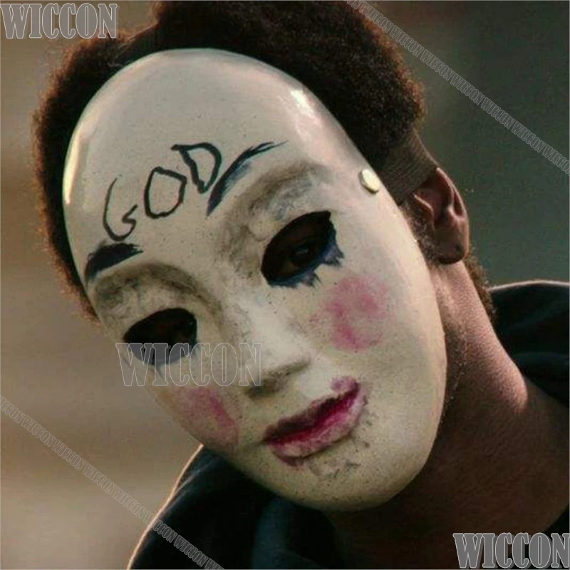 Маска БОГА из фильма The Purge:Anarchy 2 сезон реквизит для косплея мужская и женская
