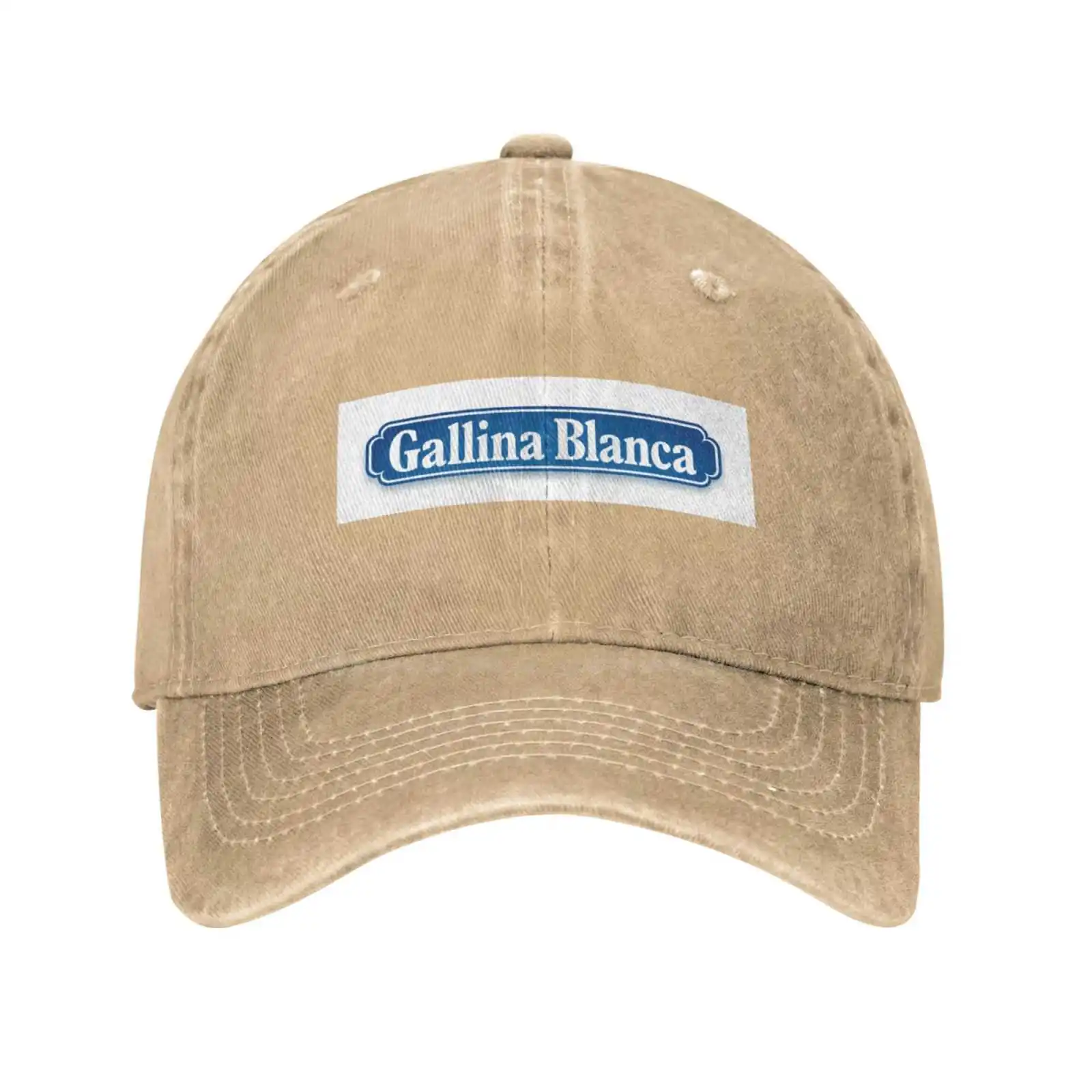 

Gallina Blanca Logo Fashion quality Denim cap Knitted hat Baseball cap