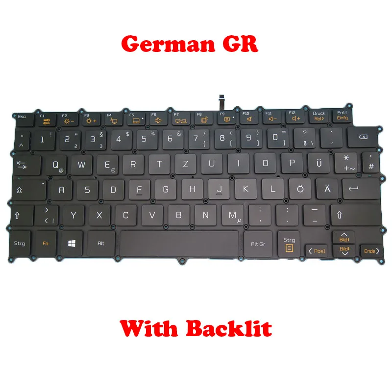 BR GR клавиатура с подсветкой для LG 13Z980 SG-91020-2VA AEW73969813 SG-91020-40A AEW73969817 SG-91020-2DA SN3871BL AEW73969835 13ZD980