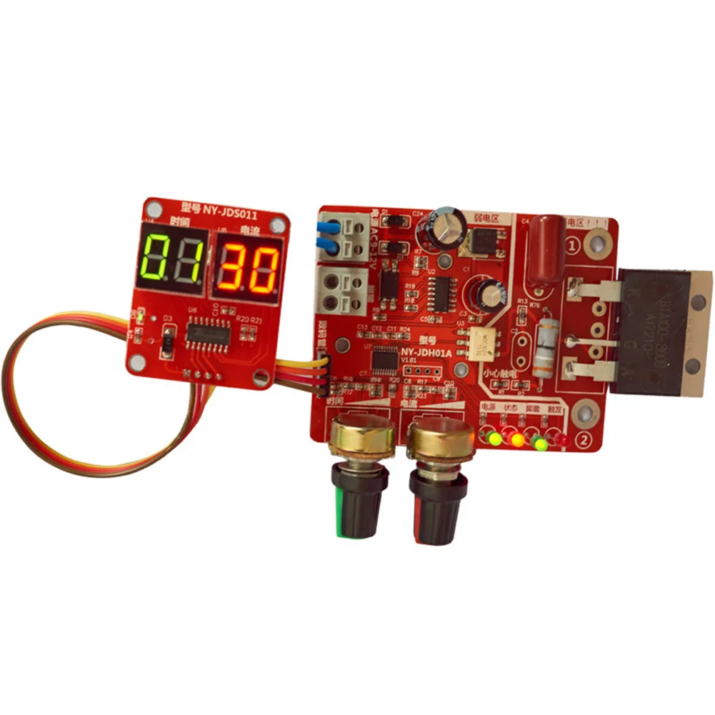

Control Panel Transformer For 40A/100A Spot Weldered AC Weldered 110V 220V To 9V Control Panel For DIY Simple Resistance Welding
