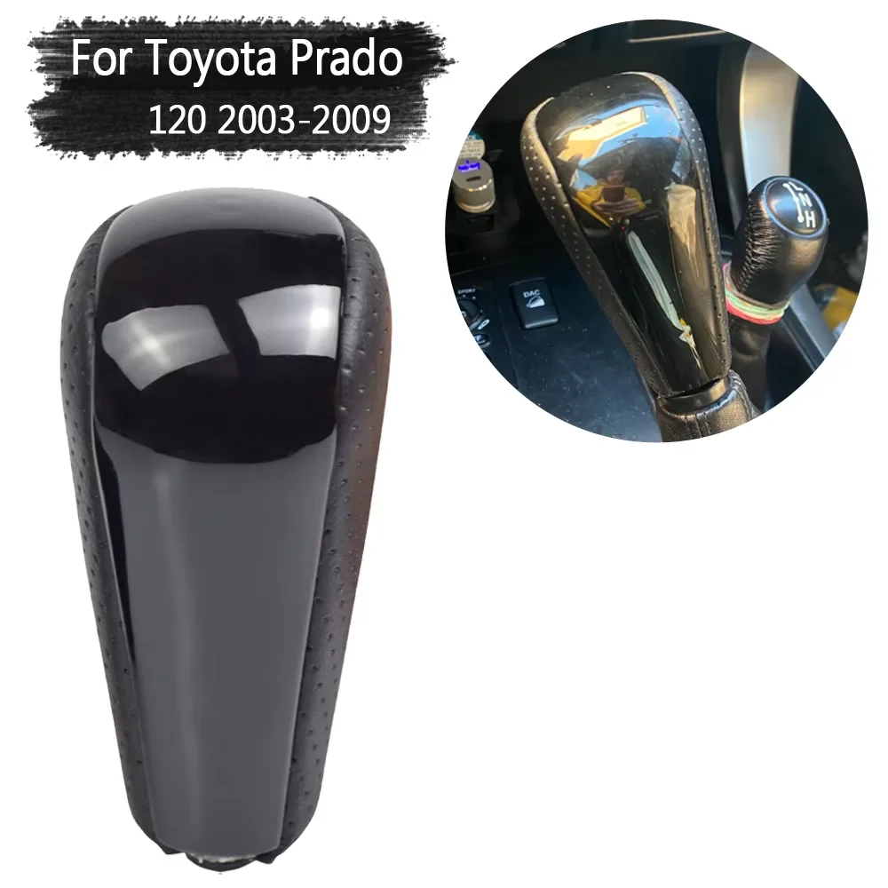 

Ручка Переключения Передач Для Toyota Prado 120 (автомат), Замена, Из Орехового Дерева И Кожи, Для Моделей 2003-2009 Годов