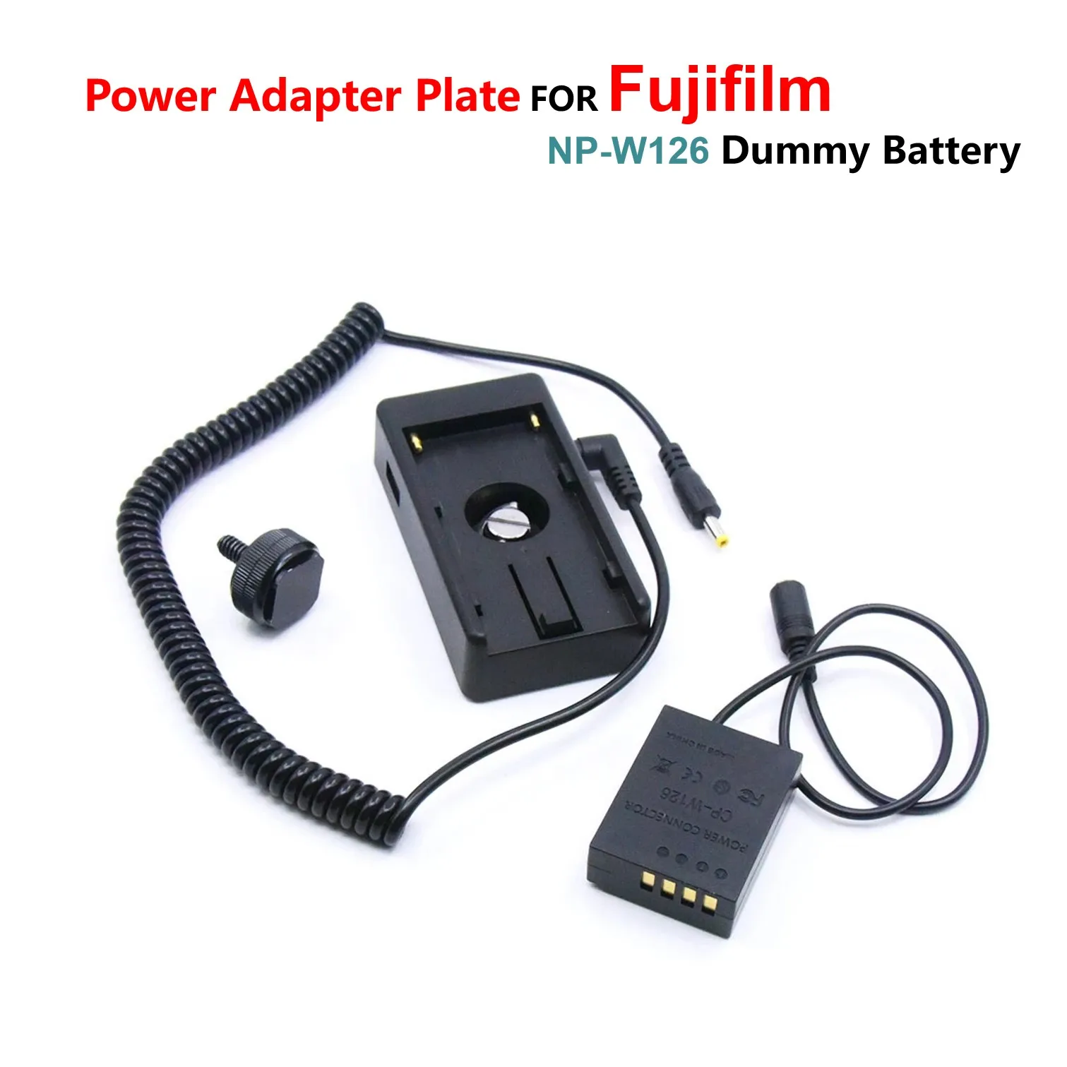 

NP-W126s Fake Battery + NP F730 F570 F990 F980 Power Adapter Plate For Fujifilm X-E2S X-H1 M1 X-T1 T2 T3 X-T10 T20 T30 T100 T200