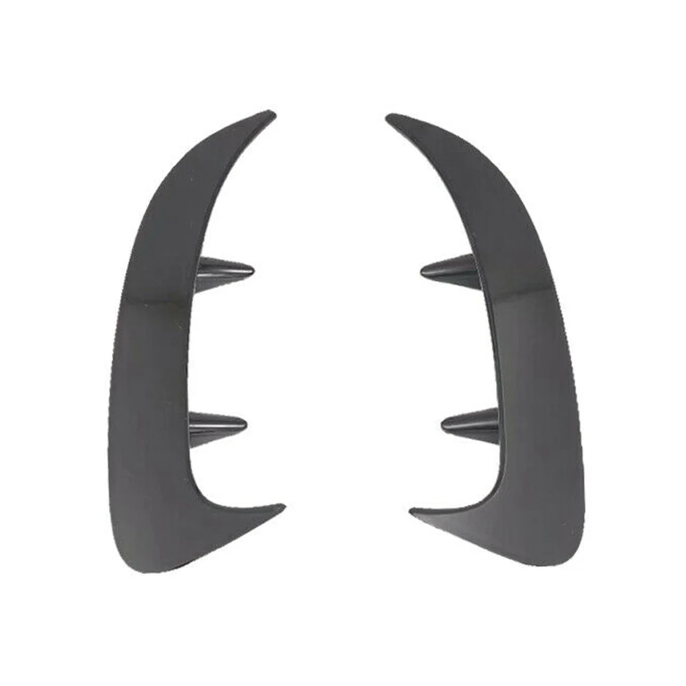 

2* Balck ABS Car Rear Bumper Spoiler Air Vent Cover Trims Car-Styling Auto Accessories for Mercedes-Benz A-Class W177 2019-2021