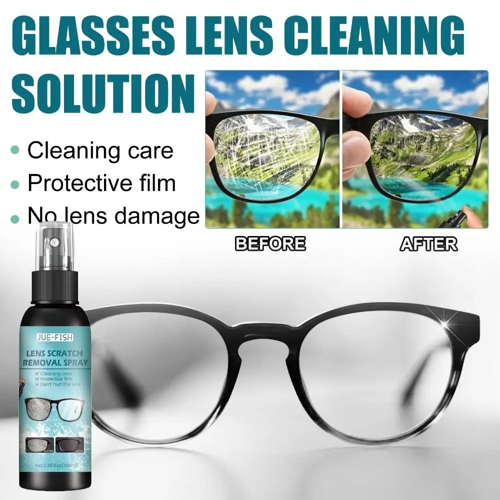 

Dust Easy to Use Spray Glasses Cleaner Eyeglass Scratch Removal Spray Lens Cleaner for Eyeglasses Anti Fog Spray