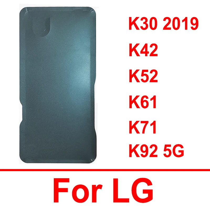 

Back Battery Cover Adhesive Sticker For LG K30 K42 K52 K61 K71 K92 5G Rear Frame Battery Housing Adhesive Sitcker Glue Tape