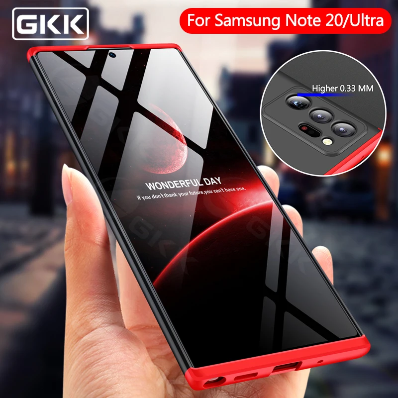 

GKK Case For Samsung Galaxy Note 20 S20 S21 Plus Ultra FE Case Anti-knock Protection Hard Matte Cover For Samsung S22 Plus Ultra
