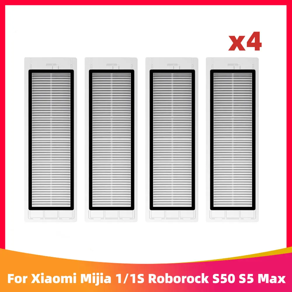 

Запчасти для роботов-пылесосов Xiaomi Mi 1 1S, Roborock S4 S5 S50 S51 S6 S45 Max: щетки и фильтры