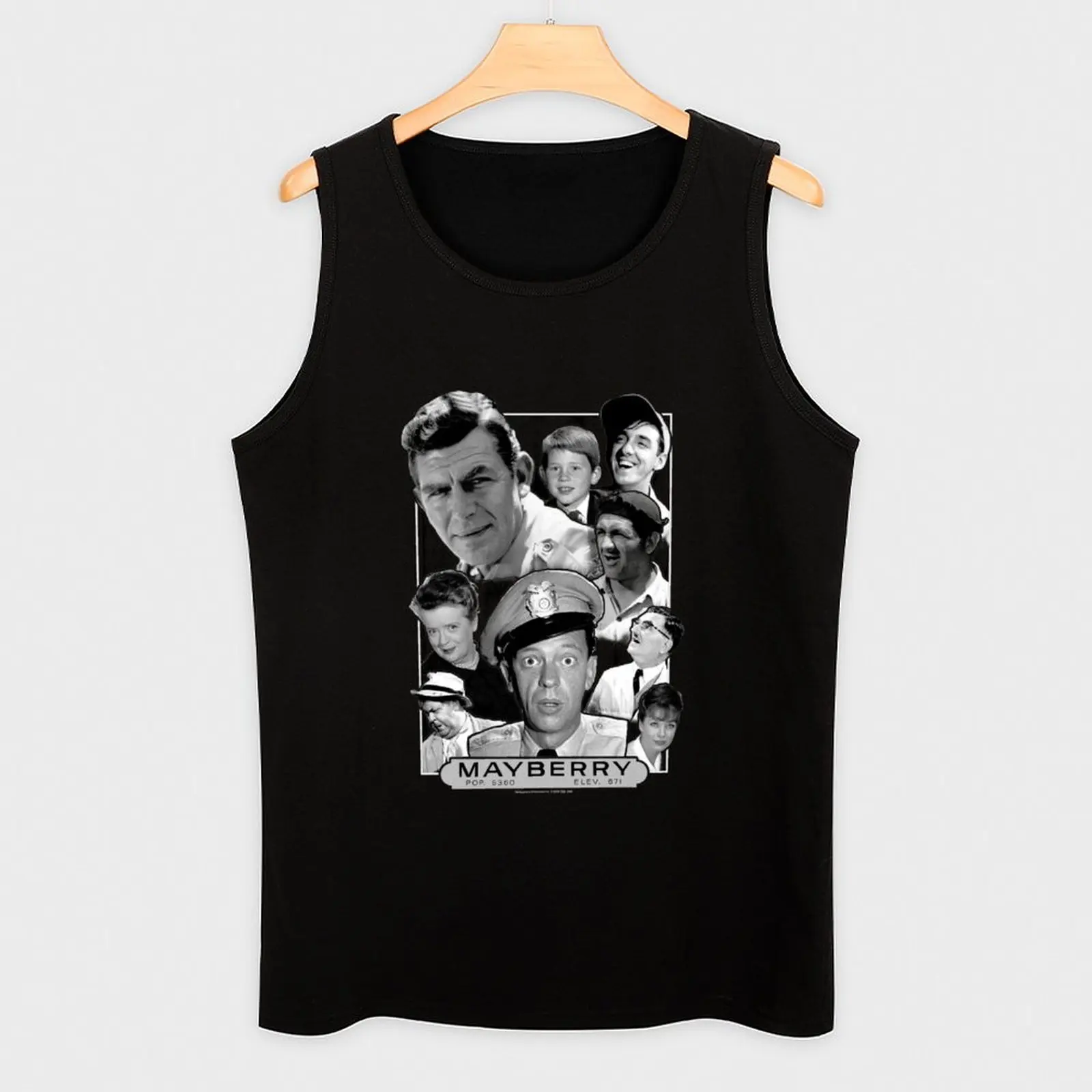 Фото ANDY GRIFFITH MAYBERRY майка мускулистая мужская спортивная рубашка мужская мужская спортивная футболка спортивная одежда мужская №3