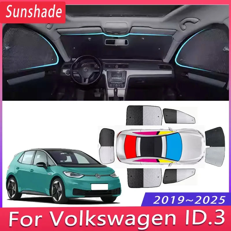 Автомобильный солнцезащитный козырек для VW Volkswagen ID.3 E11 E12 2019 ~ 2025