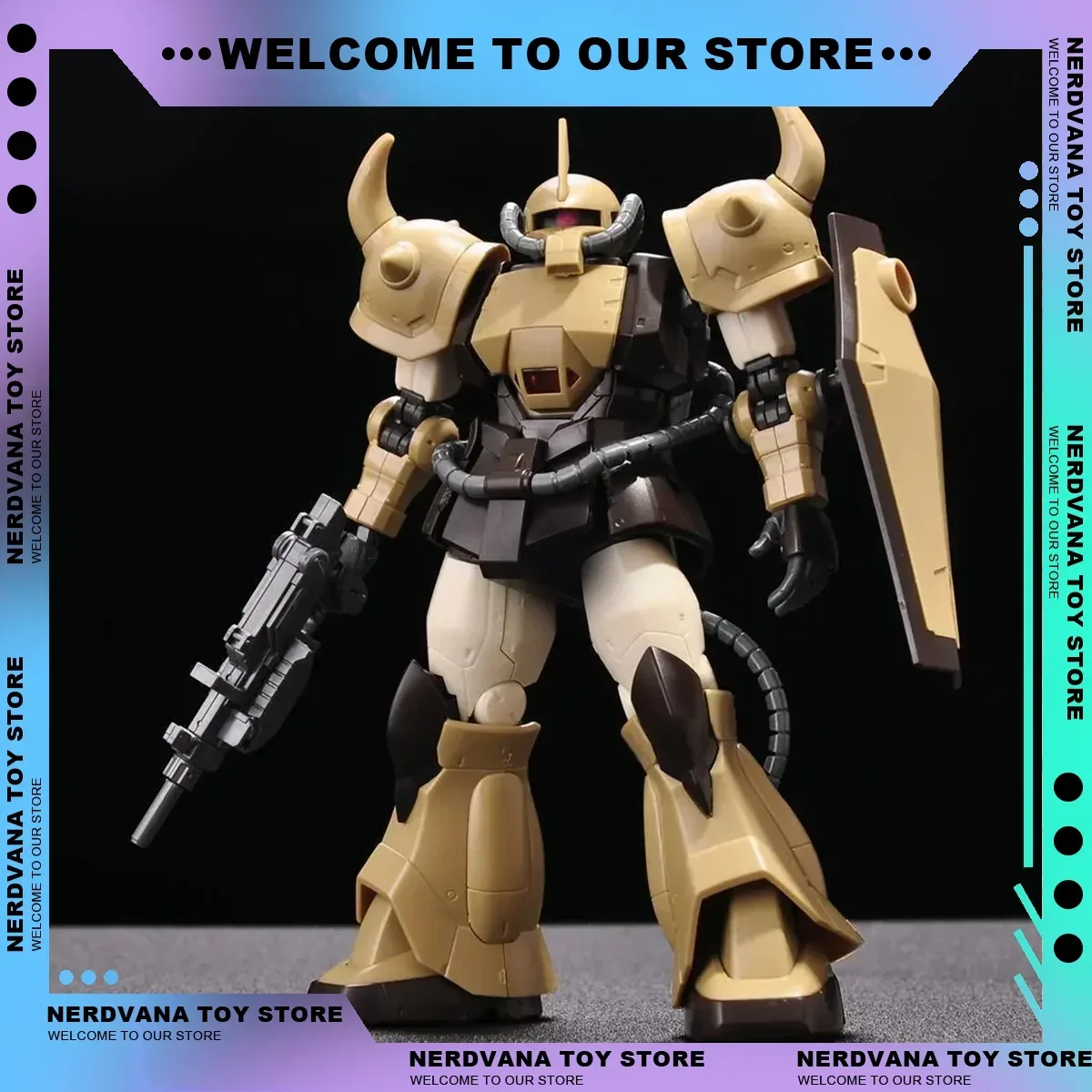 Bandai WEIMEI сборная модель комплект прототип Gouf GTO MSD мобильный демонстратор песочный