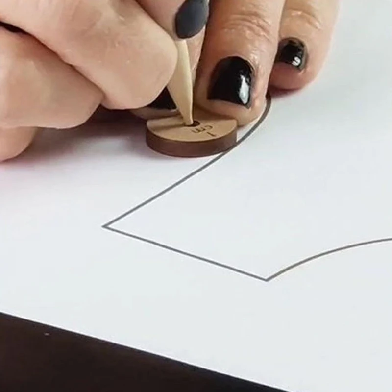 Круги для швов Jenerates набор игрушек шаблонов квилтинга с деревянными кругами