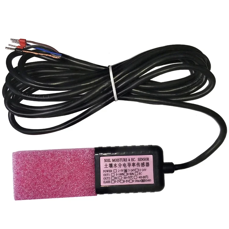 OEM CE RS485 UART сельскохозяйственное орошение для теплиц SDI12 напряжение 3 в 1 датчик