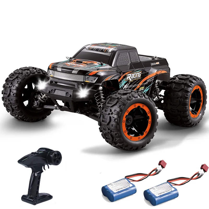 HBX 16889 1/16 2.4G RC Car 4WD 45km/h Brushless RC Car with LED Light Electric Off-Road Truck RTR Model VS 9125
