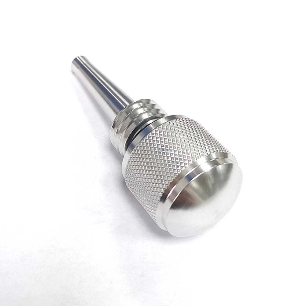 

M18*2.5 Magnetic Oil Dipstick Aluminum Motorcycle Parts Suitable For Many Inverter Generators Silver 26x76mm Durable Practical