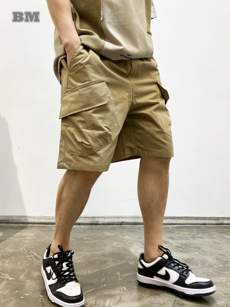 

Летние женские прямые шорты-карго для мужчин, одежда в стиле Харадзюку, повседневные спортивные баскетбольные брюки, корейские шорты