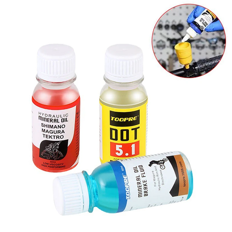Велосипедное тормозное минеральное масло достаточной емкости жидкая