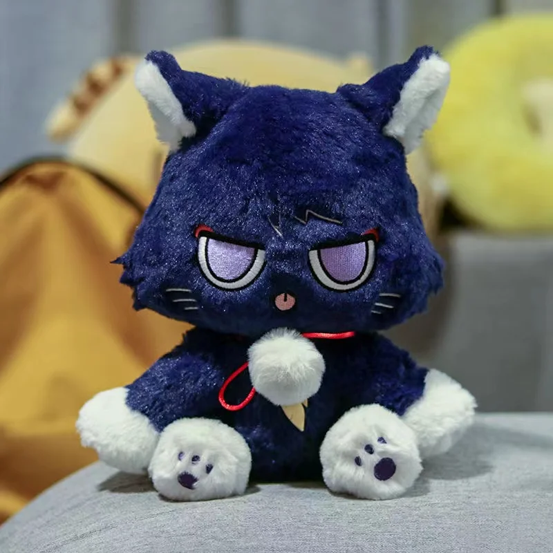 

Genshin Impact Scaramouche Kunikuzushi Cat Plushie Dolls Cosplay Tighnari Kawaii Wanderer Cartoon Soft Toys Pillows