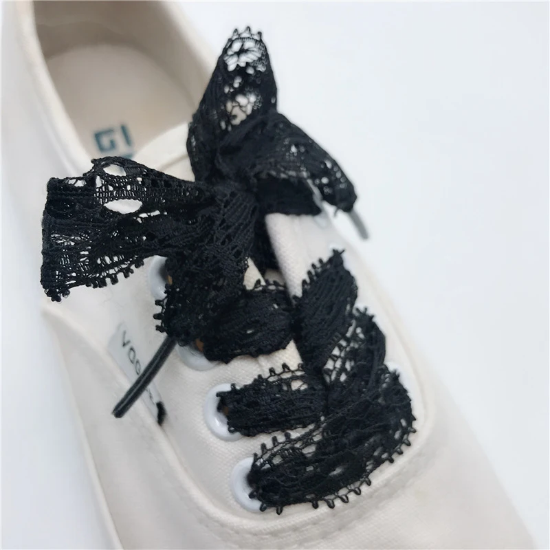 

1 Pair 100/120cm Lace Shoelaces Personality Solid Color Elastic Sneakers Shoe Laces 3mm Width Polyester Unisex Adult and Kids