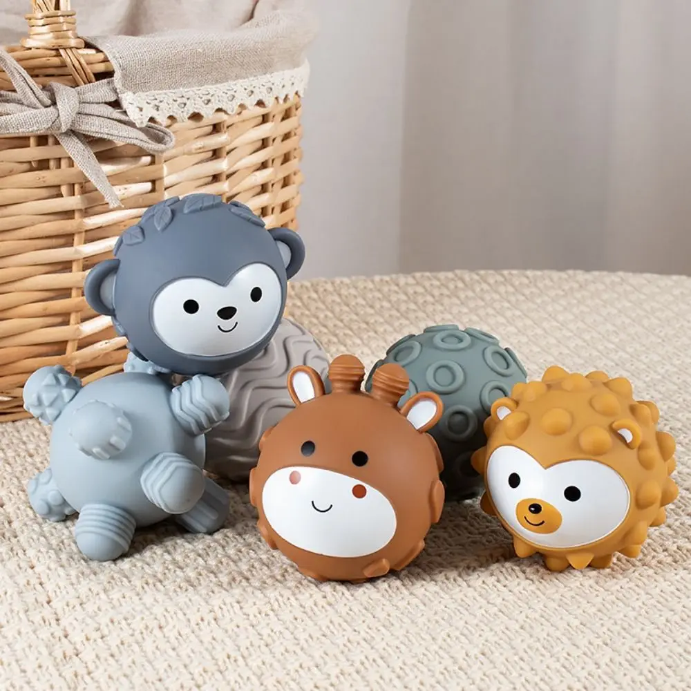 Формы животных текстурированные многосенсорные игрушки для малышей сенсорные