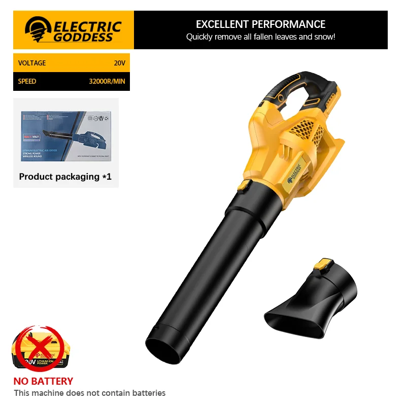 

Беспроводная воздуходувка Dewalt 21В