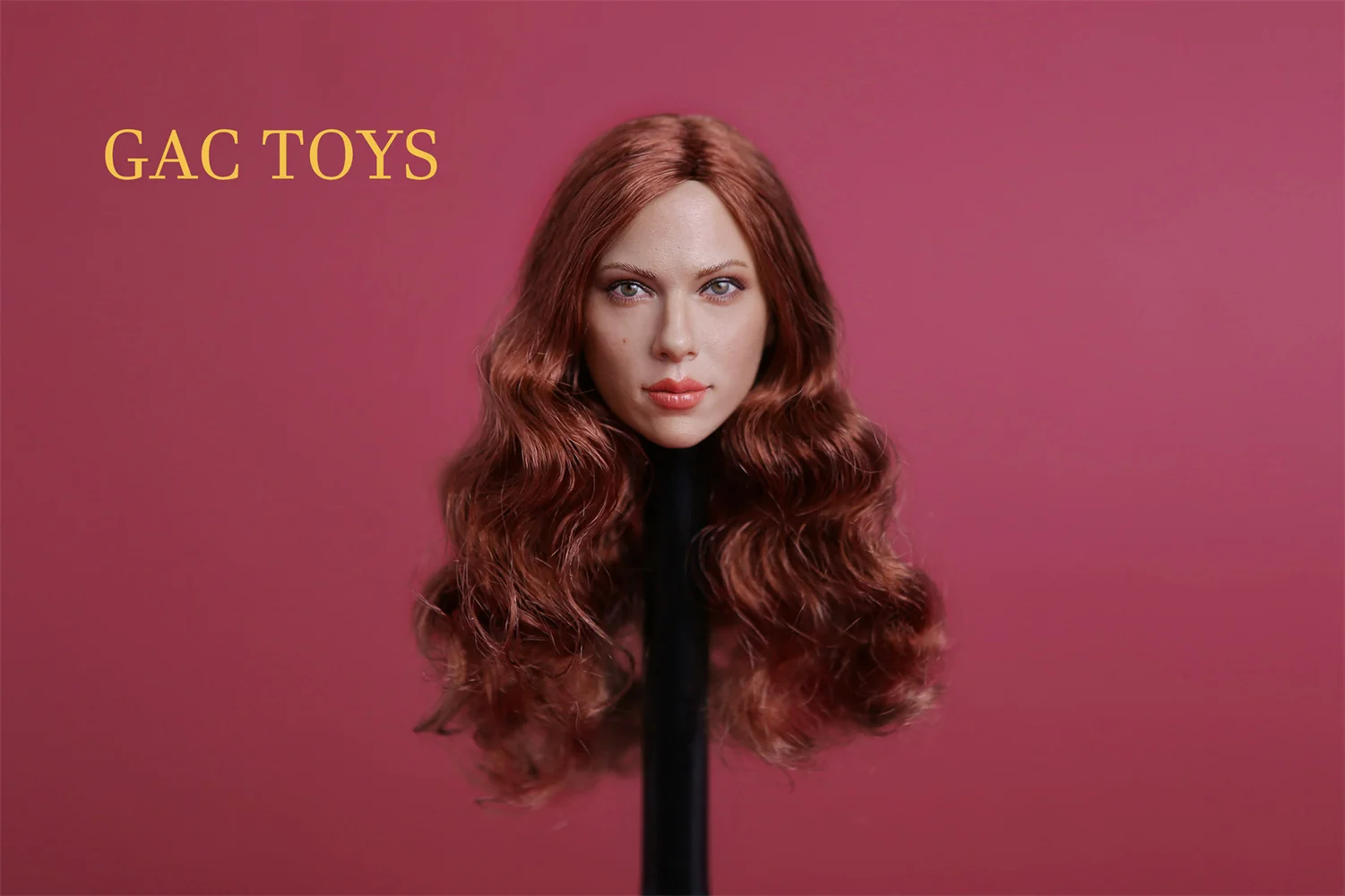 

GACTOYS Scarlett Johansson масштаб 1/6 голова Лепка женские длинные вьющиеся волосы для 12 дюймов девушка экшн-фигурки коллекция игрушек