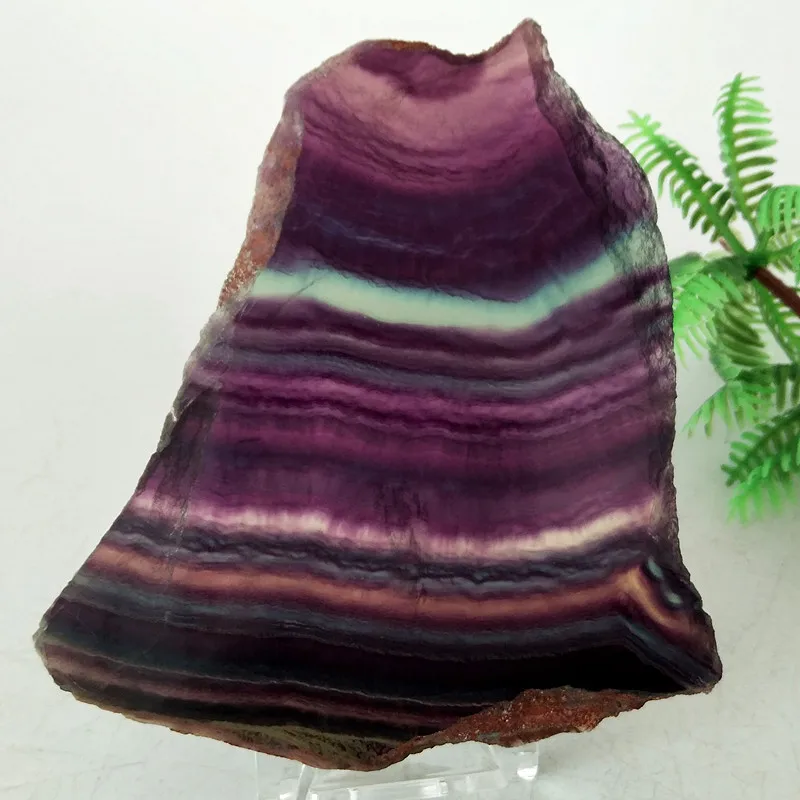 

Natural Crystal Fluorite Tablet Home Decoration Items, Mage Chakra Spiritual Energy Meditation Repair Reiki Healing