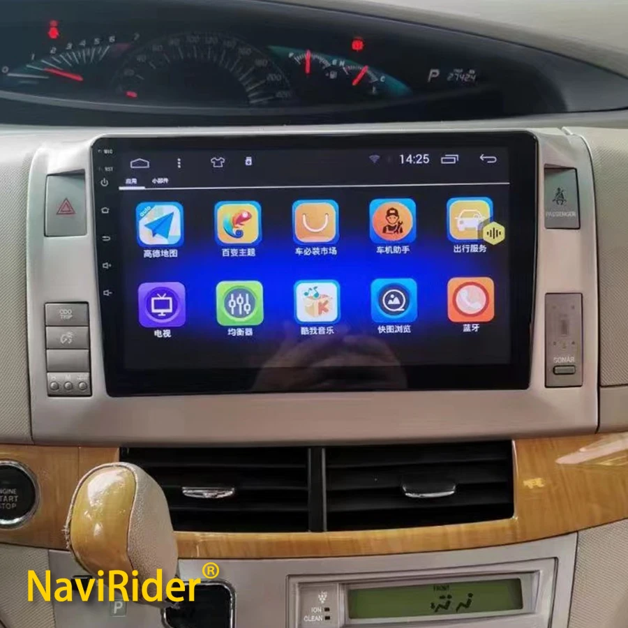 Для Toyota Previa Estima Tarago 2007 мультимедийное автомобильное радио Android 14 авторадио