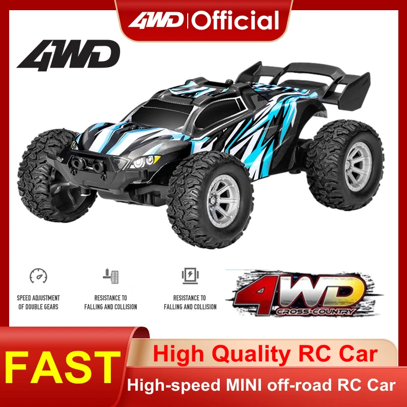 

4WD RC Car 4x4 1:32 Mini High-speed Car Shift Throttle Mini Remote Control Car Drift Racing Model Electric Toy Kids Gifts