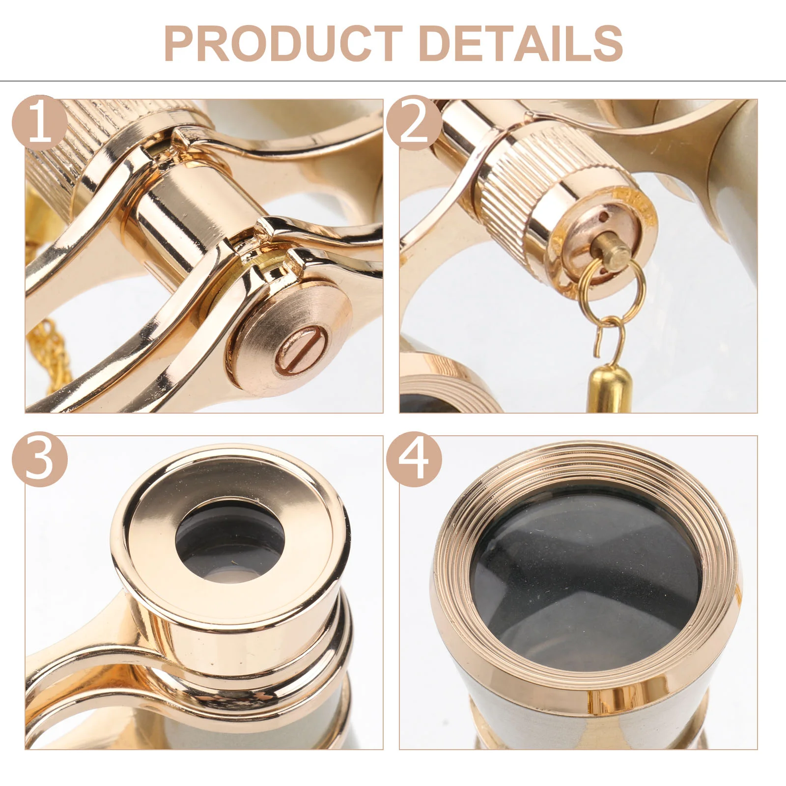 

Glasses Opera Fortheater Adults Travelhigh Night Kidsportable Watching Bird Definition Compact Withoutdoor 3X25 Mini Vintage