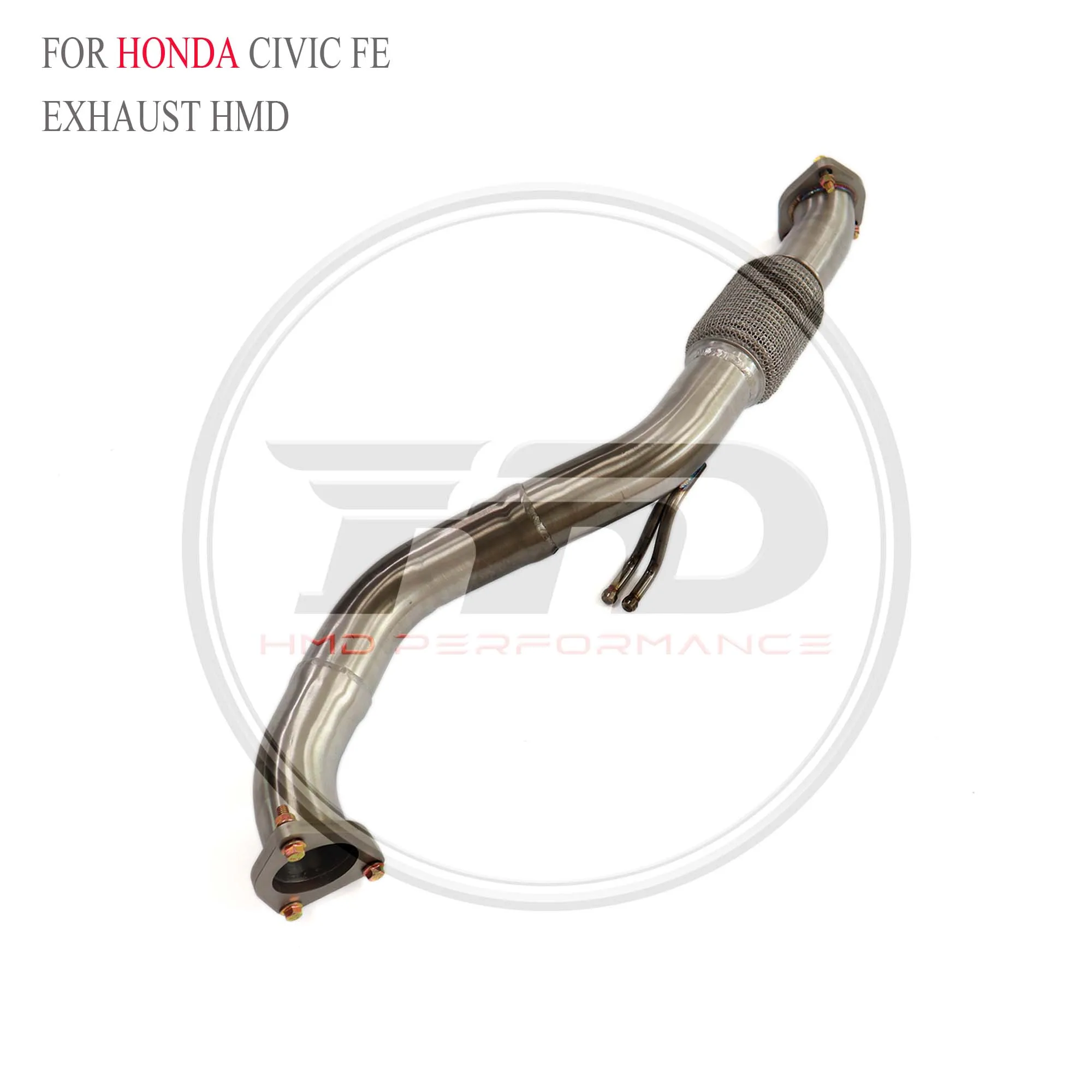 Выхлопная система HMD резонансное устройство с высоким потоком для Honda Civic FE 1 5 T