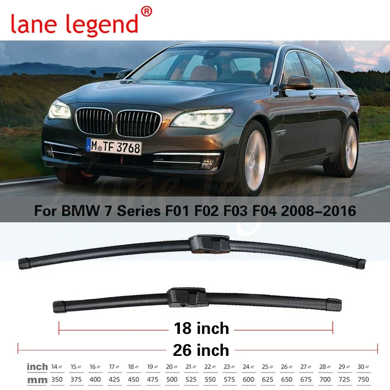 

Автомобильные щетки стеклоочистителя переднего стекла, щетки лобового стекла, автоаксессуары для BMW 7 серии F01 F02 F03 F04 26 "+ 18" 2008-2016