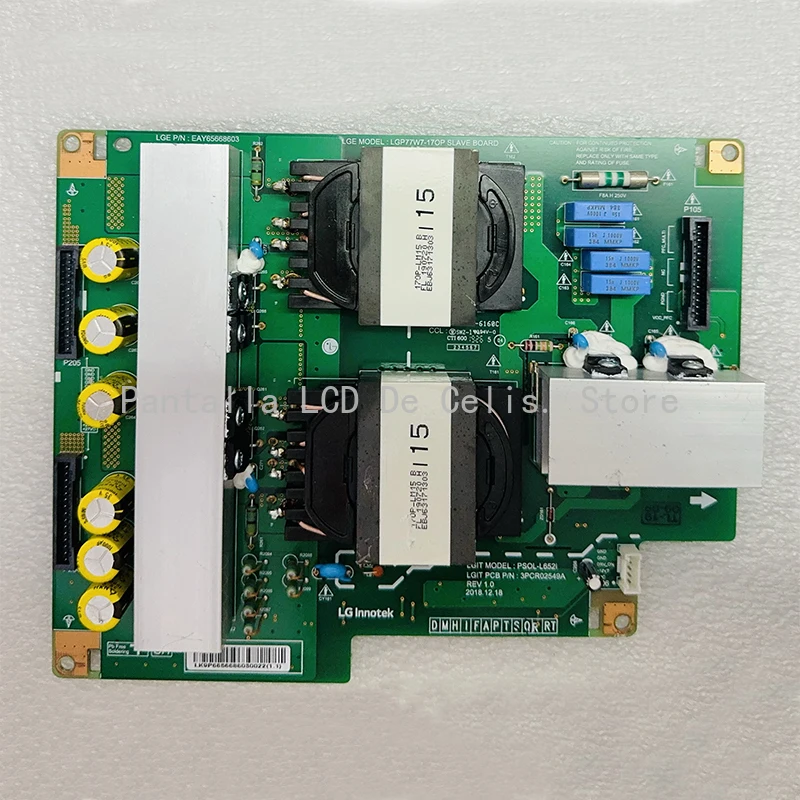 ЭЙ 65668603 PSOL-L652I 3PCR02549A LGP77W7-17OP Блок питания для LG оригинальная плата аксессуары