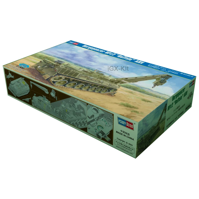 Hobbyboss 84567 масштаб 1/35 бергапанзер Bpz2 Buffalo ARV бронеспасательная машина хобби