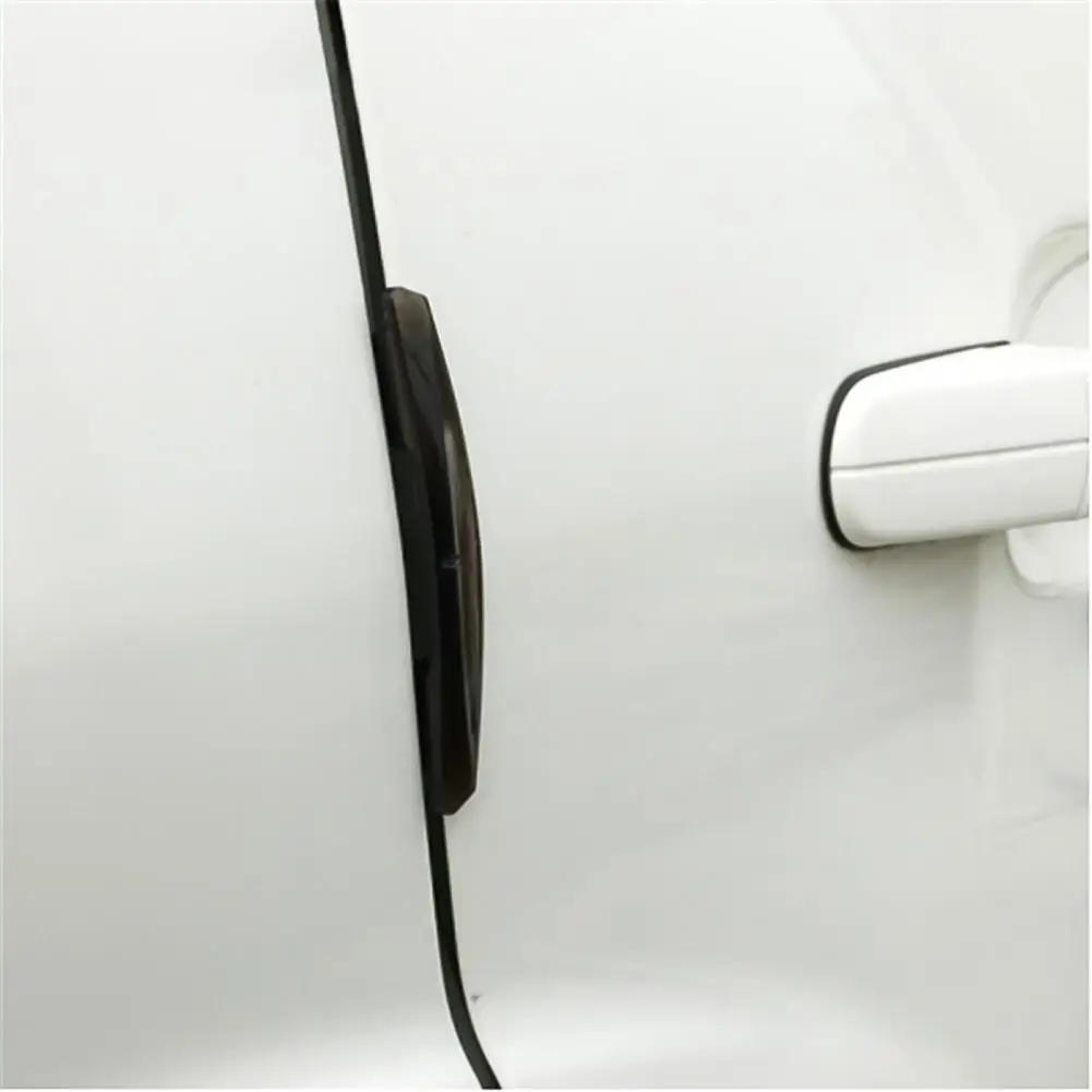 

for Door Handle Multi-color Car Strip 4Pcs Anti-Collision Strip Car Bumper Strip Waterproof Useful Anti-Scratch Car Bumper Strip