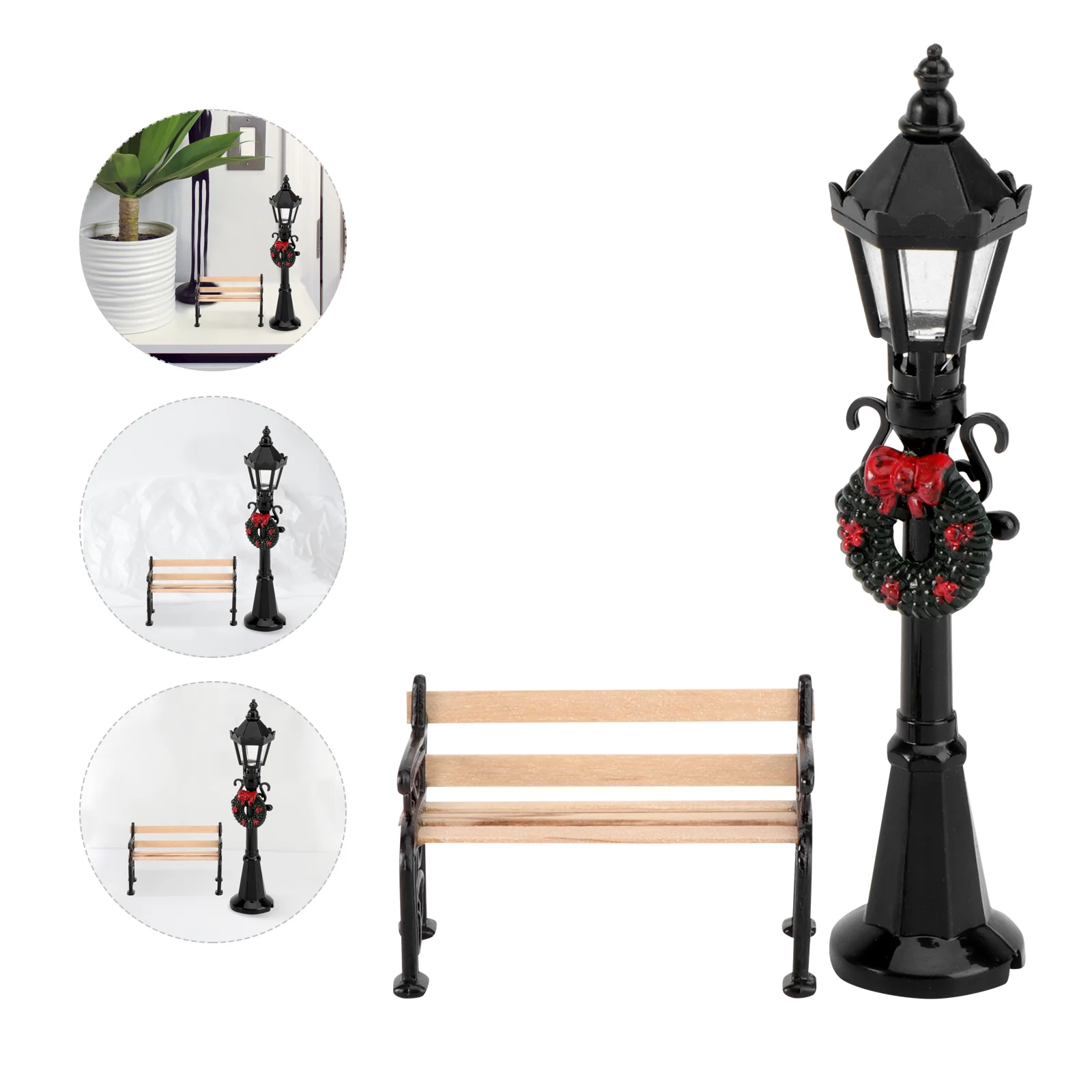 

Миниатюрная модель уличсветильник, 2 шт.