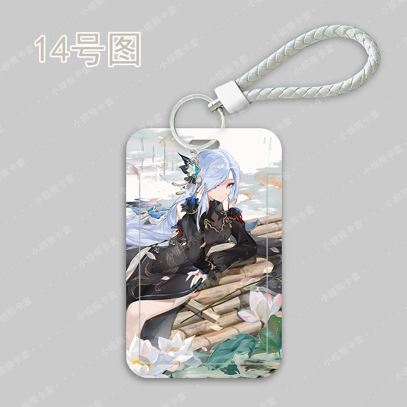 Аниме Honkai: Star Rail Ganyu Shenhe Косплей Набор ободков брелок студенческий мультяшный