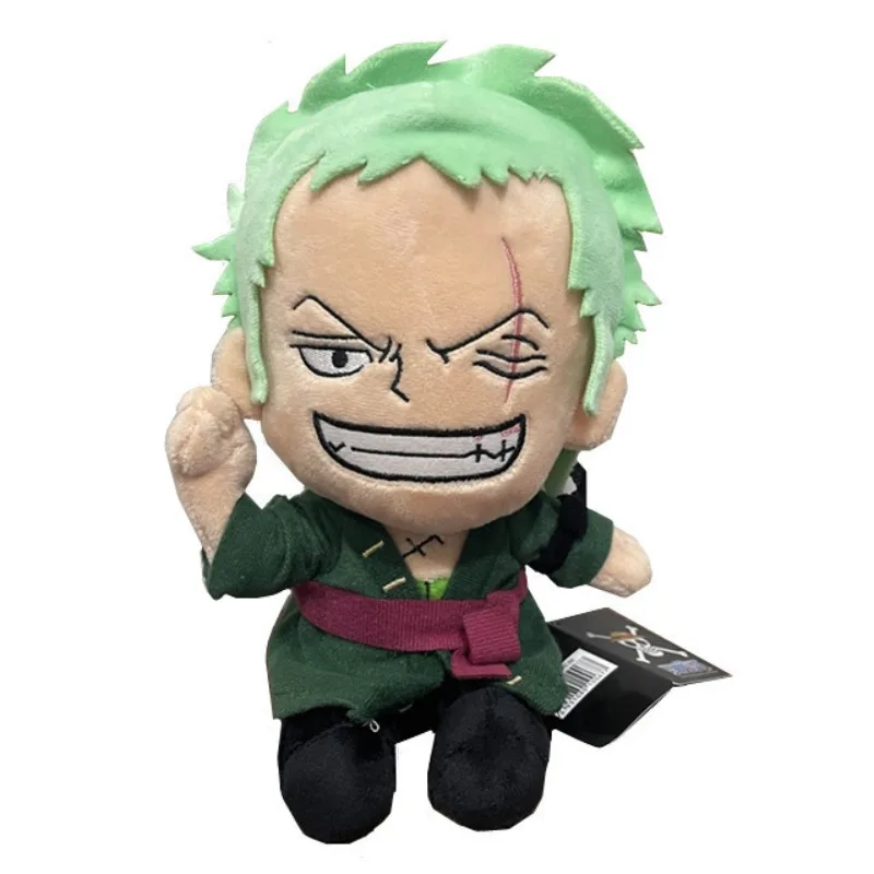 Фото Аниме-игрушка ONE PIECE: плюшевая кукла Луффи и Чоппер, милый мультяшный персонаж, декор для комнаты, подарок на день рождения, мягкая набивная кукла №3