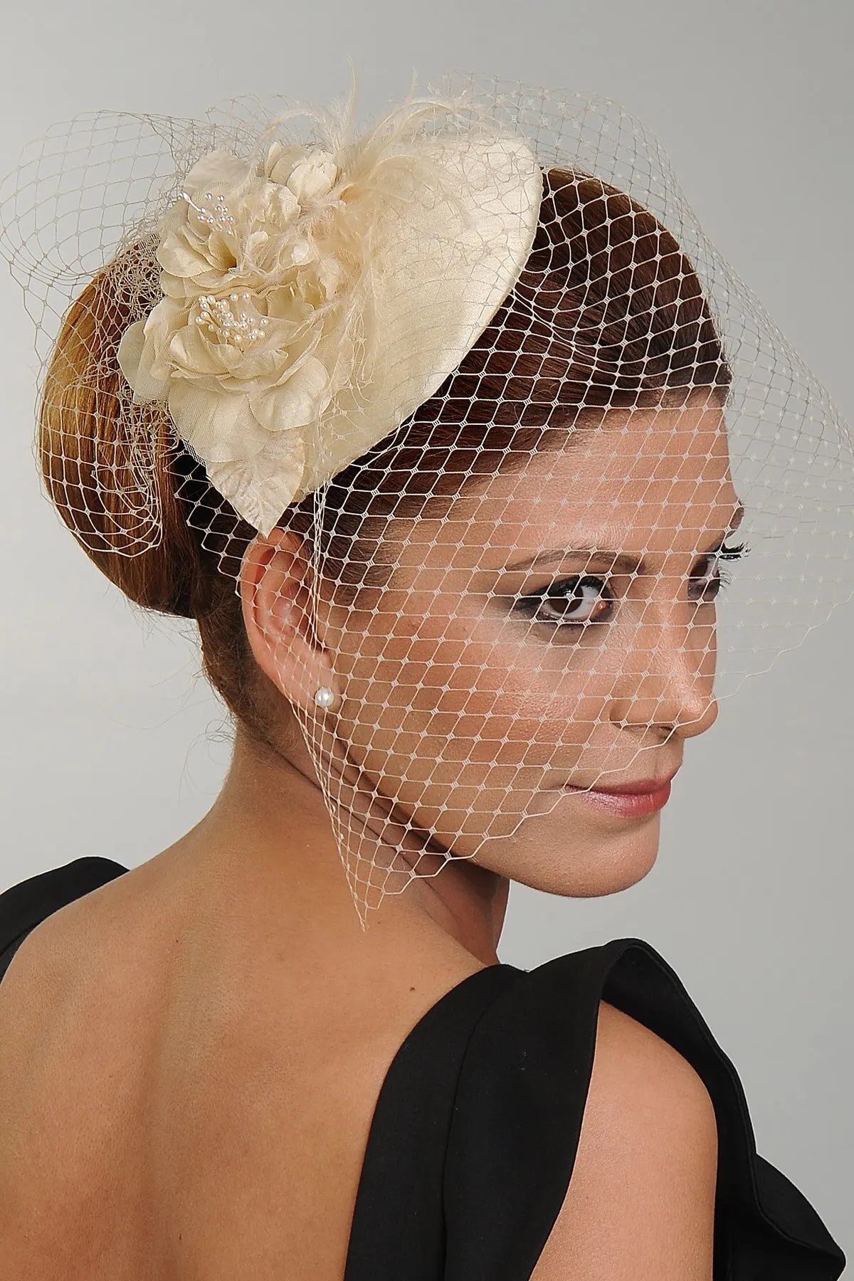

Bridal Accessories Bridal Capbridal Capbridal Capbride Voileecru Cap Wedding Handmade For Bride And Bridesmaids