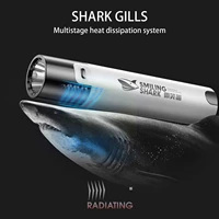 led power bank function outdoor flashlight replaceable light charging camping flashlight portable battery powerful usb tact m3r2