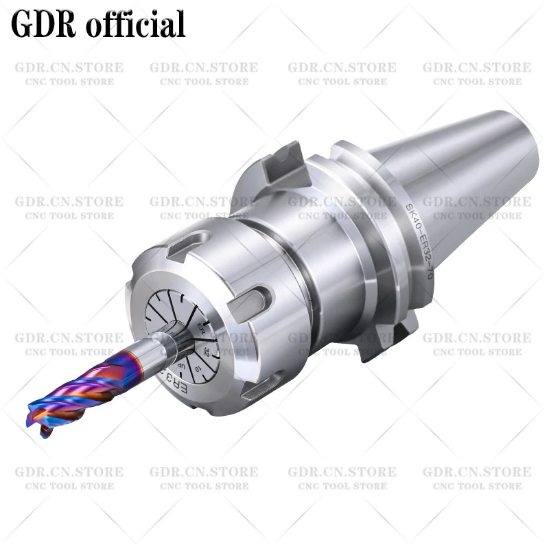 SK40 SK50 JT40 DIN69871 ER Кронштейн держателя инструмента ER11 ER16 ER20 ER25 ER32 ER40 Цанговый патрон