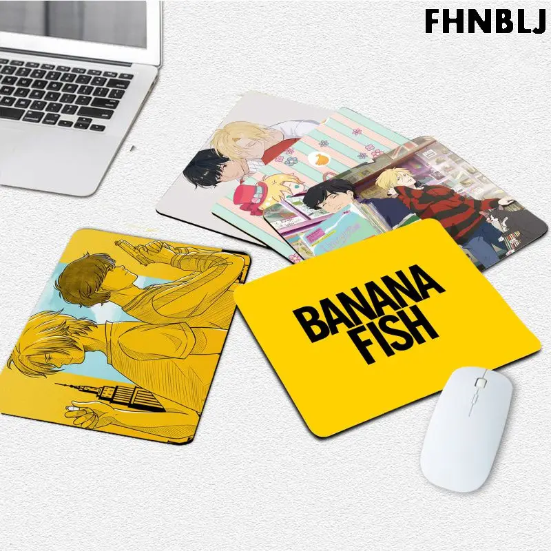 

Banana Fish DIY Keyboard Mat Table Mat Students Gabinete PC Gamer Desktop Mouse Pad Deskpad Home Decor