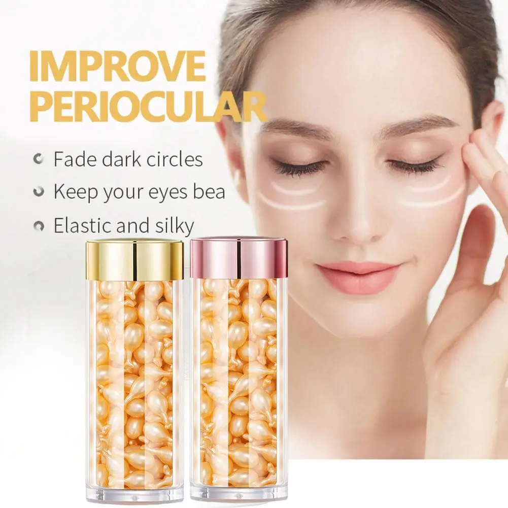 

90pc Retinol Wrinkle Remove Capsules Serum Anti-aging Fade Fine Lines Improve Dull Lighten Moisturizing Smooth Skin Care